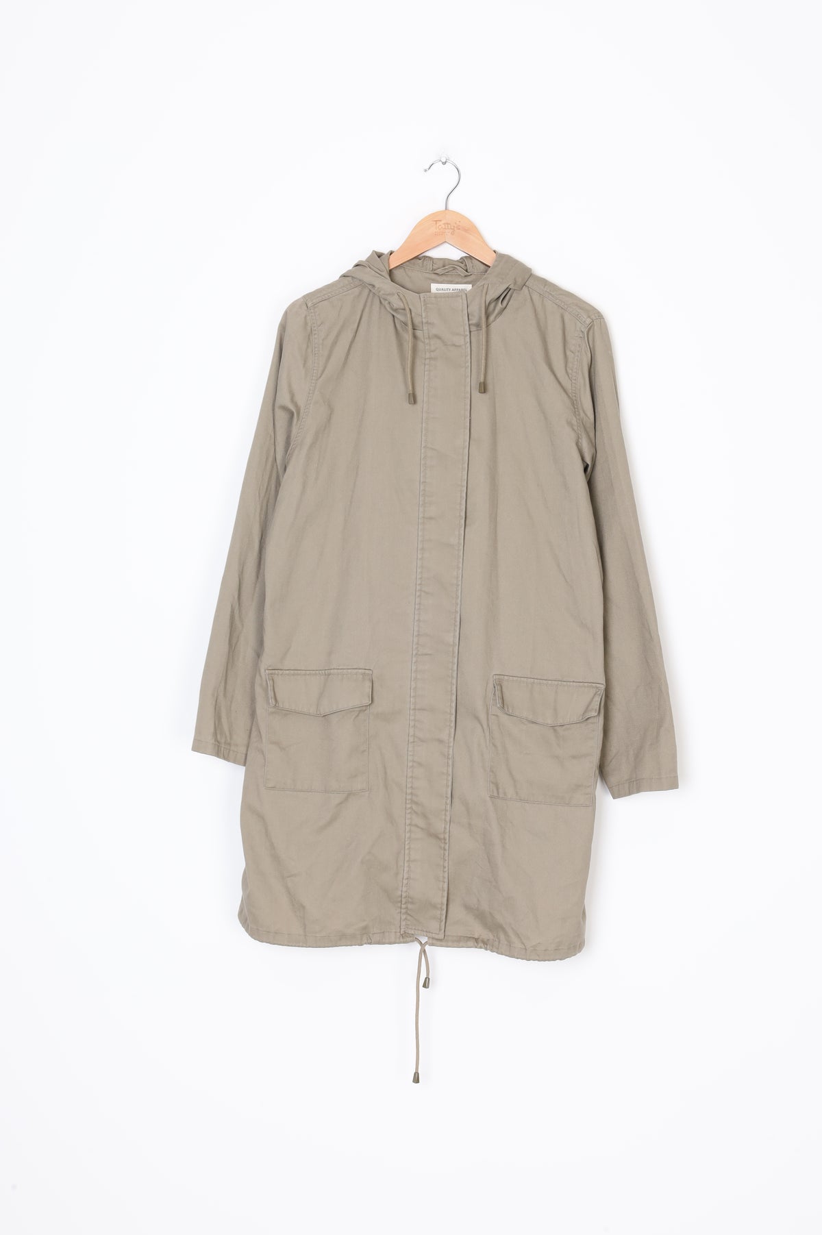Giordano Womens Green Coat Size XL