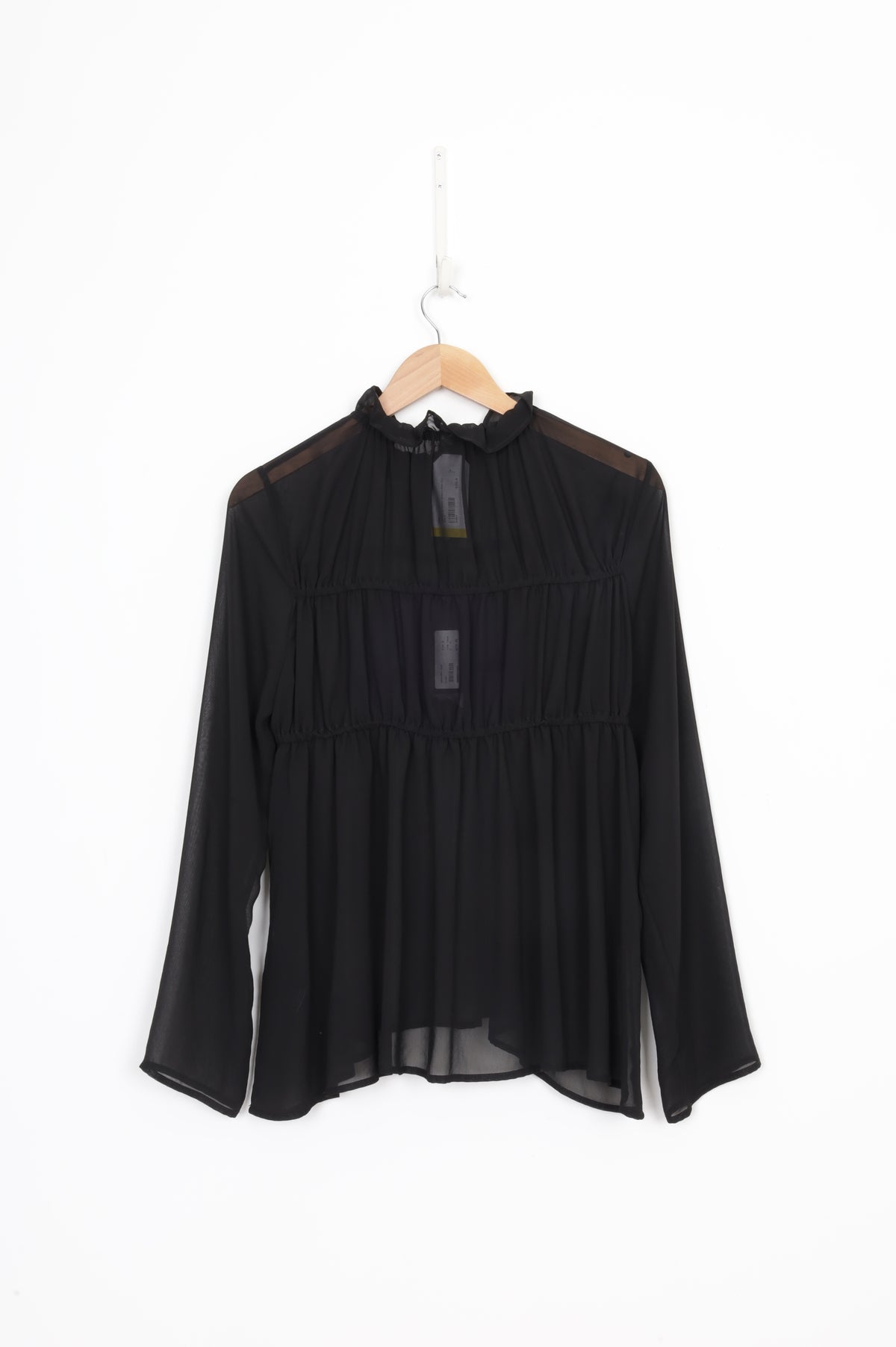 Faithfuly by Moochi Womens Black Blouse Size 8