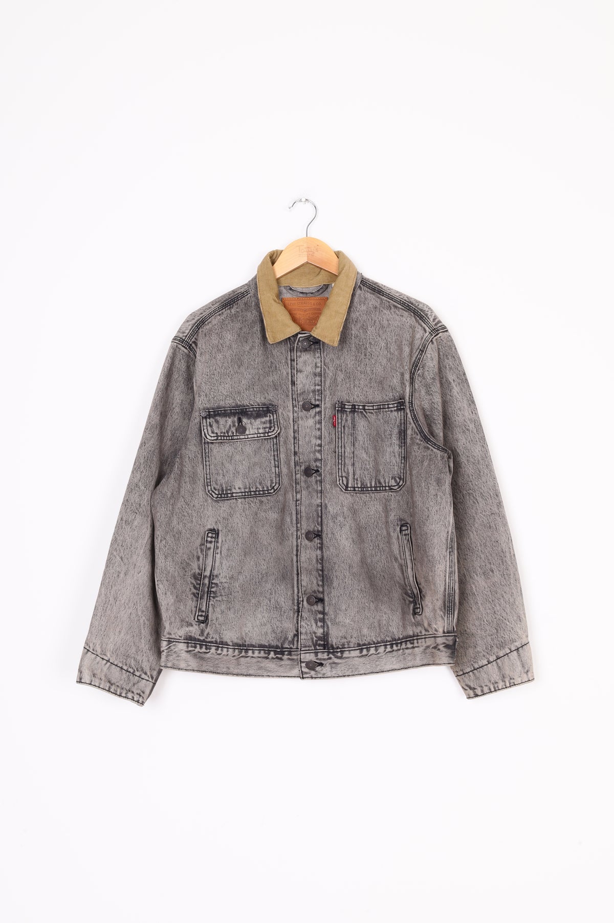 Levi Strauss & Co Mens Grey Jacket Size M