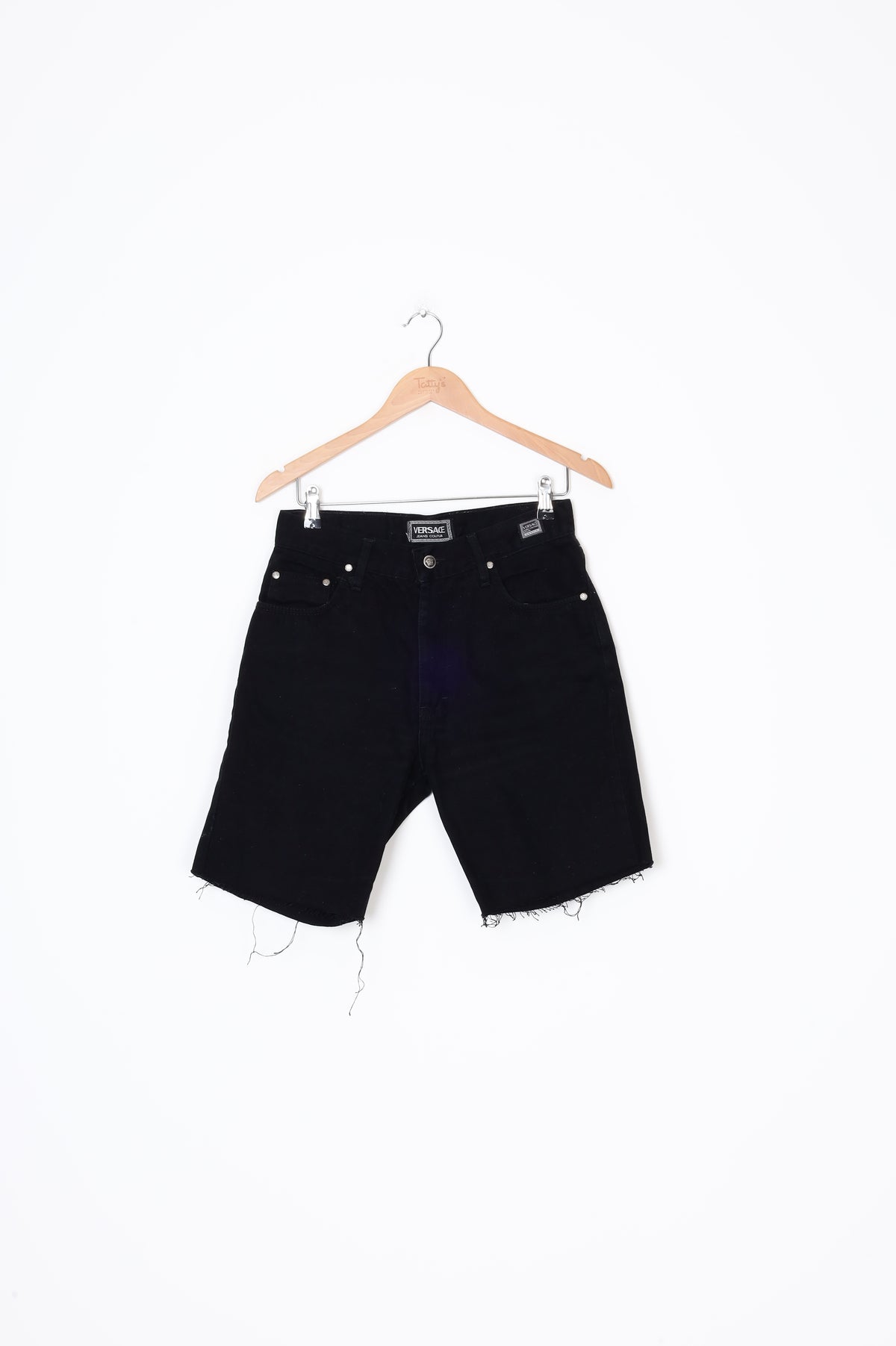 Versace Jeans Couture Womens Black Shorts Size EU 31