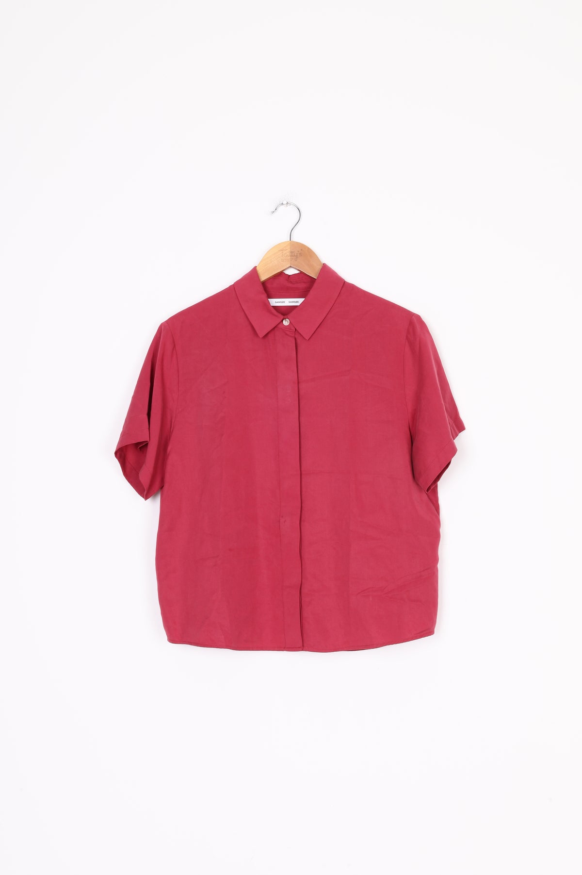 Samsoe Samsoe Womens Pink Shirt Size S