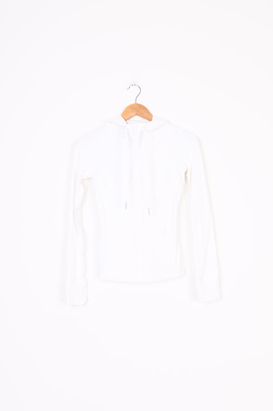 Lululemon Womens White Jacket Size 2