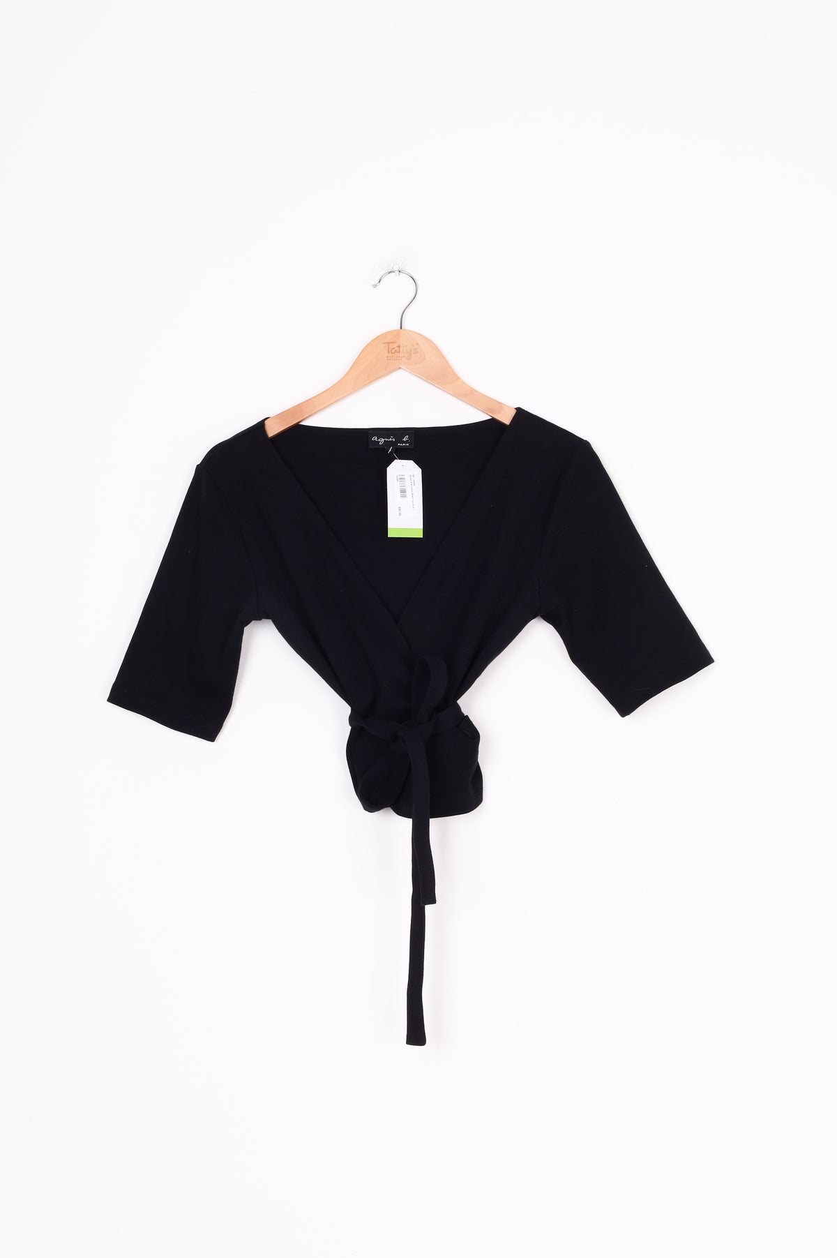 Agnes B Womens Black Top Size 1