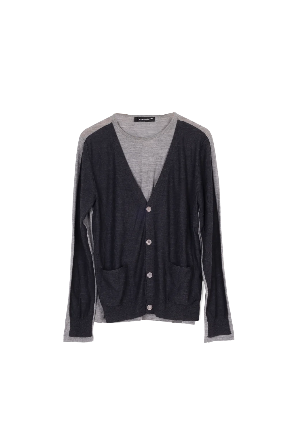 Rykiel Homme Mens Grey Jumper Size M