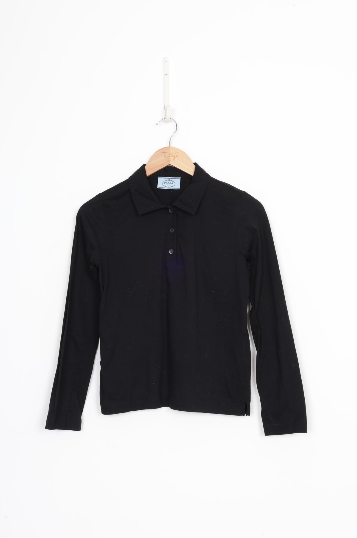 Prada Milano Womens Black Top Size M