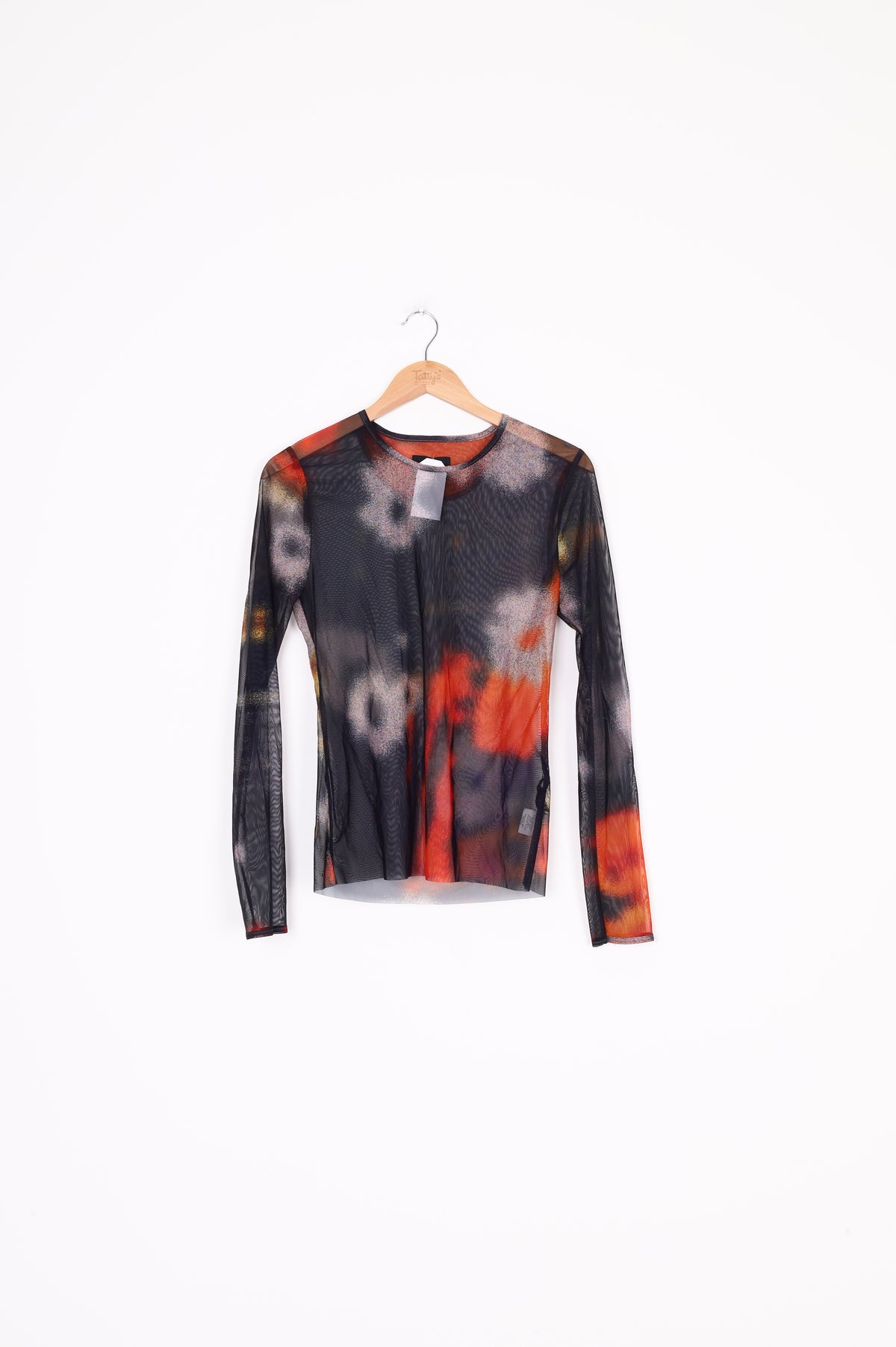 Nom D Womens Black Top Size 10