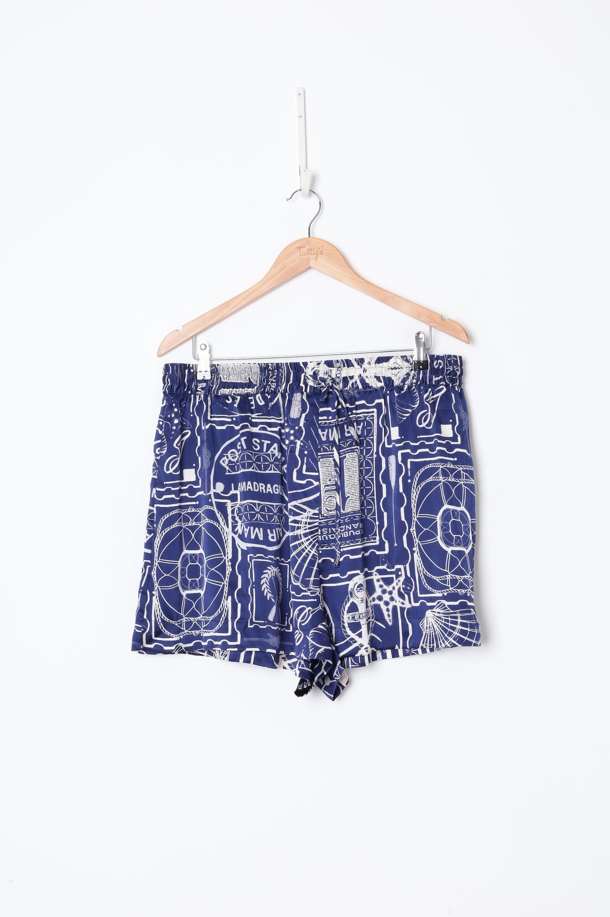 Shona Joy Womens Blue Shorts Size 16