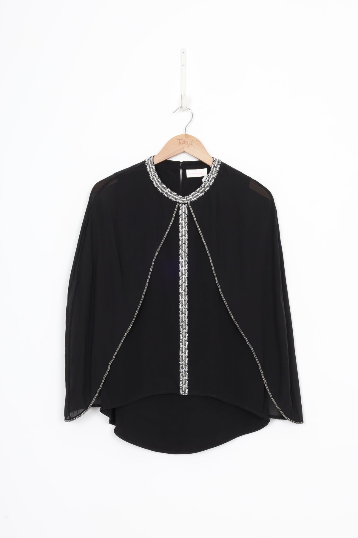 Sass and Bide Womens Black Coat Size 8