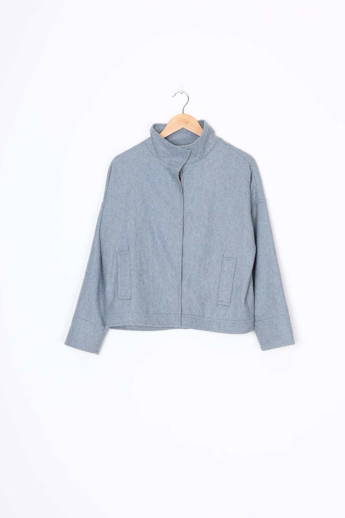 Blackstone Womens Blue Jacket Size 10