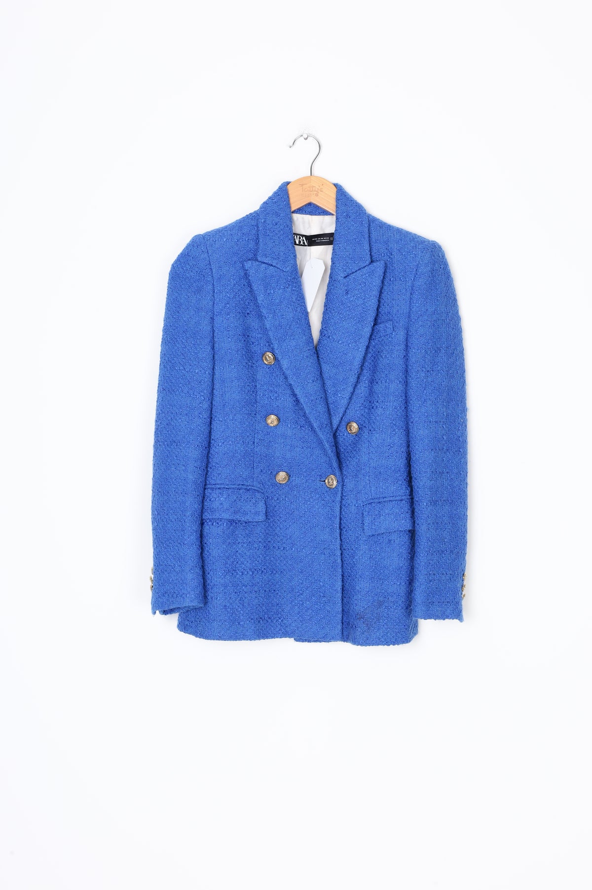 Zara Womens Blue Blazer Size XS