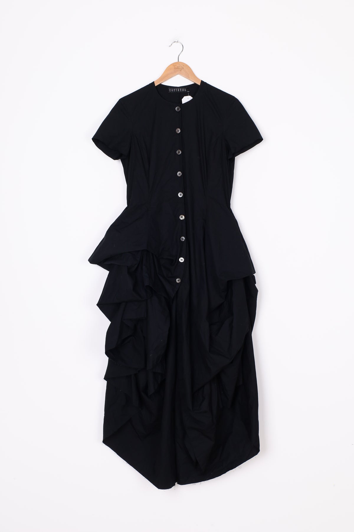 Peachoo + Krejberg Womens Black Dress Size 40