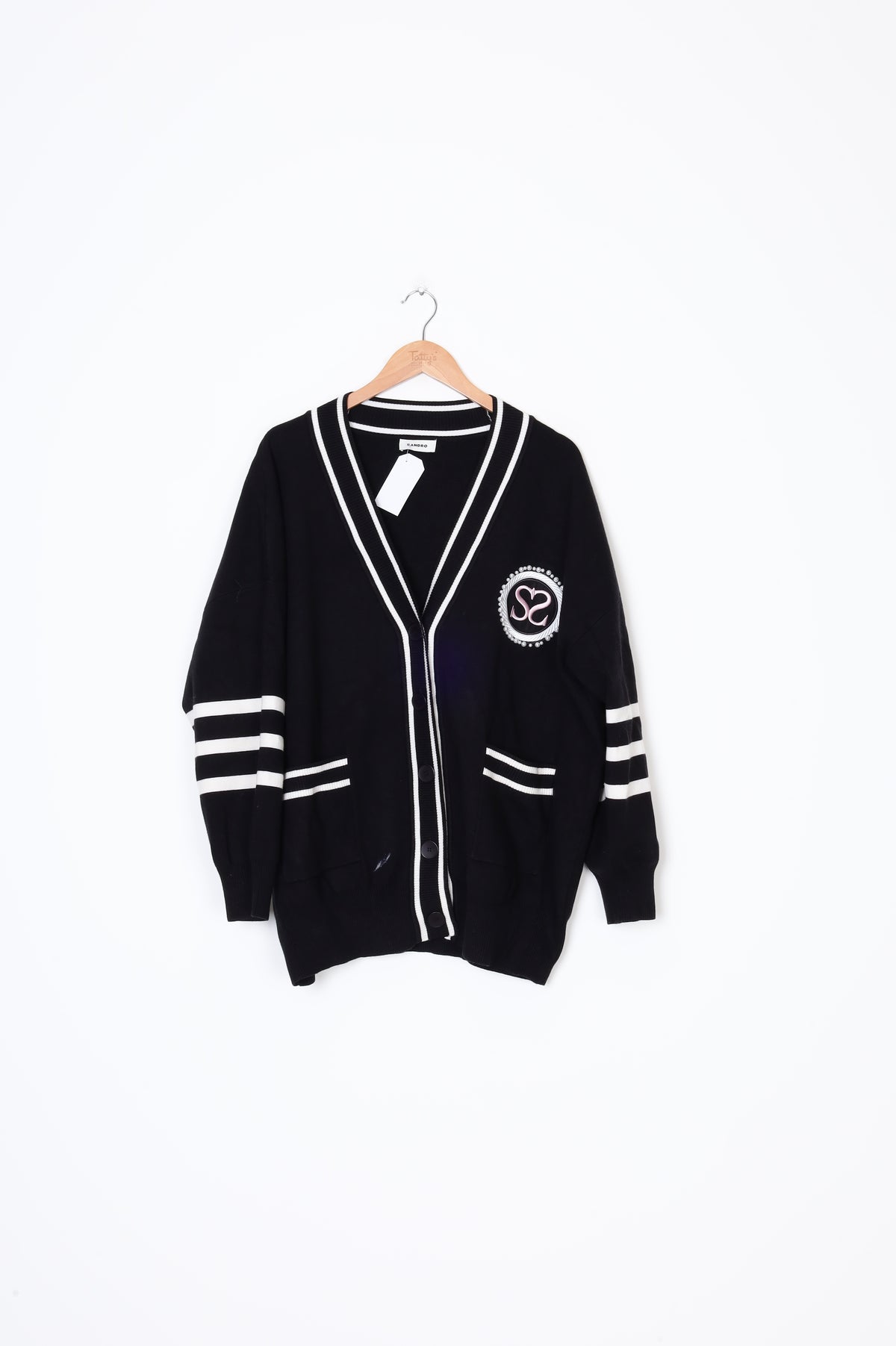 Sandro Womens Black Jacket Size 1