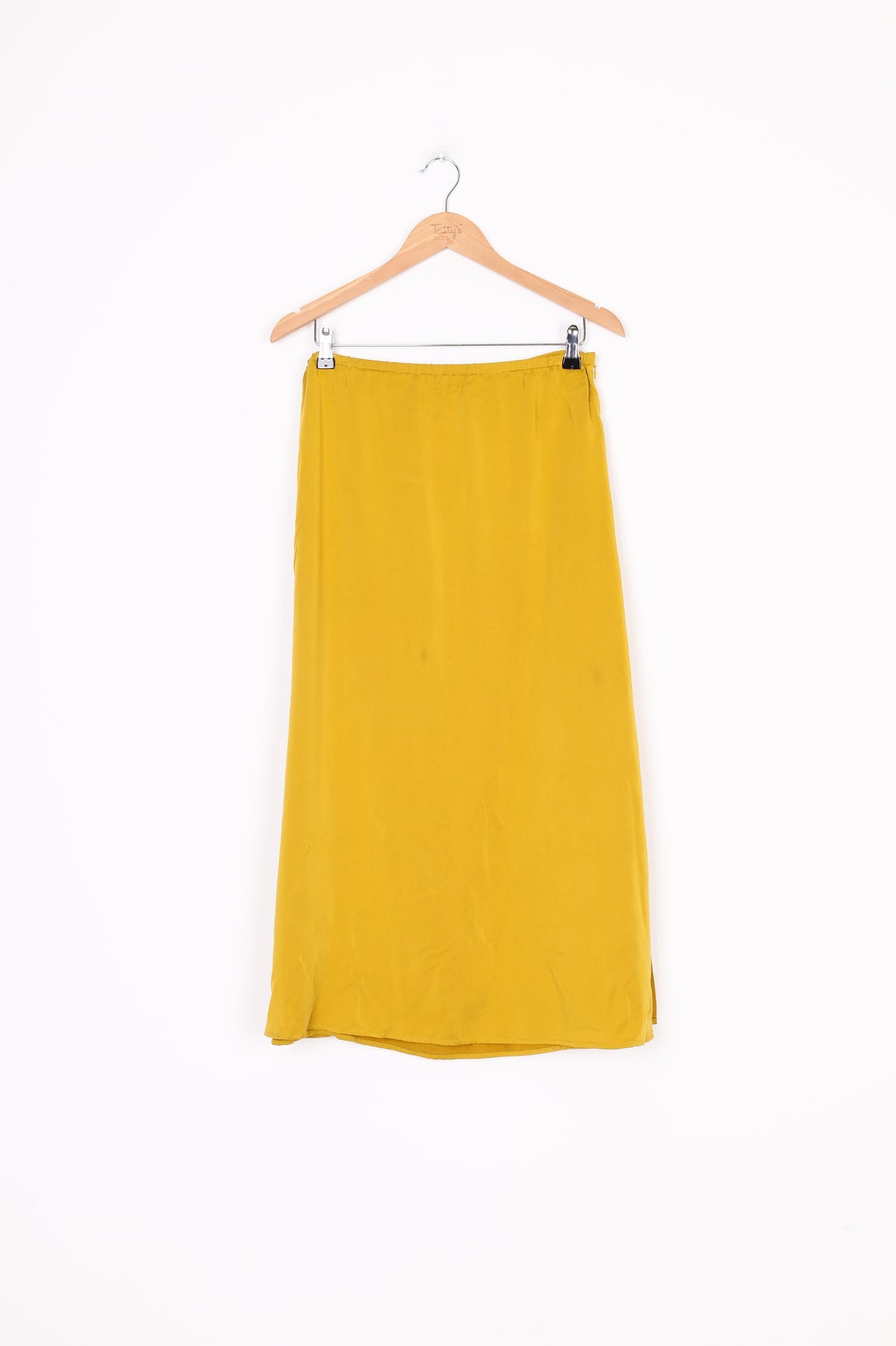 Cos Womens Yellow Skirt Size 40