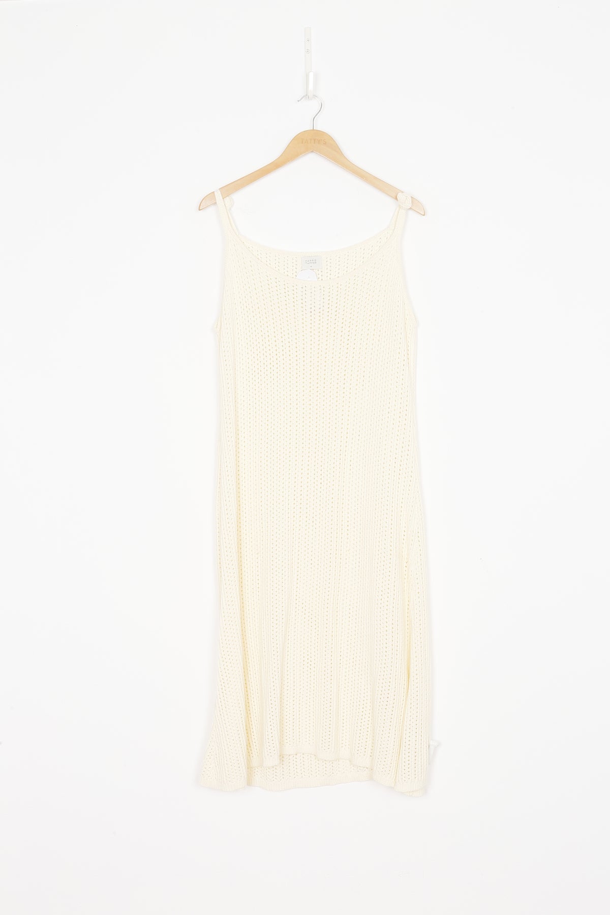 Harris Tapper Womens Cream Dress Size 10