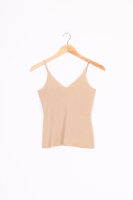 Elle & Riley Womens Beige Top Size XS