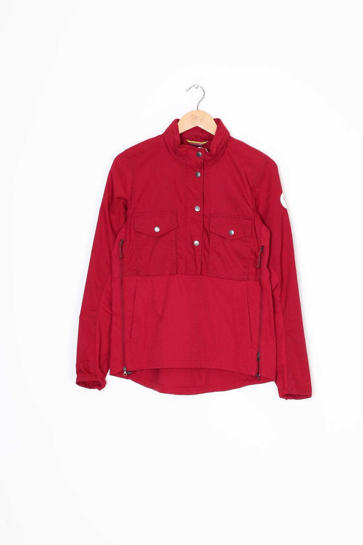 FJALLRAVEN Womens Red Jacket Size S
