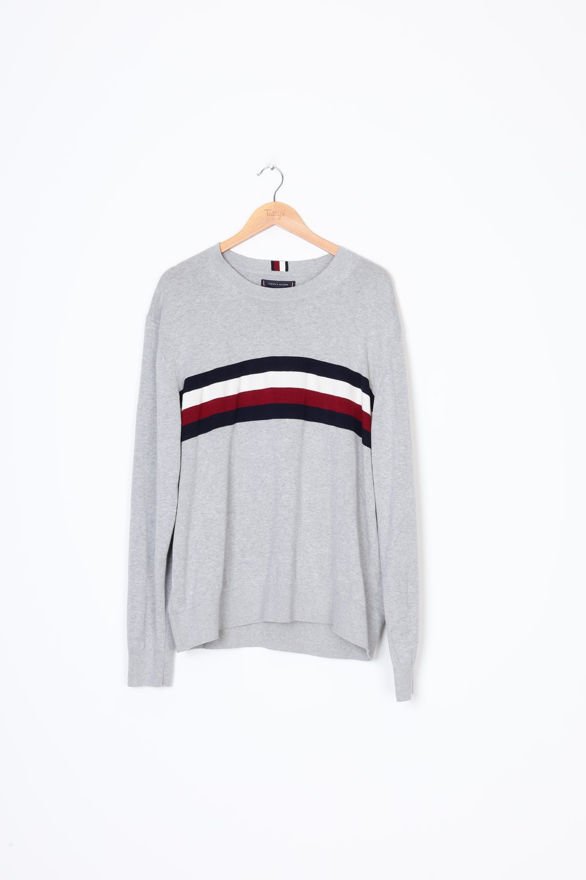 Tommy Hilfiger Mens Grey Jumper Size XXL