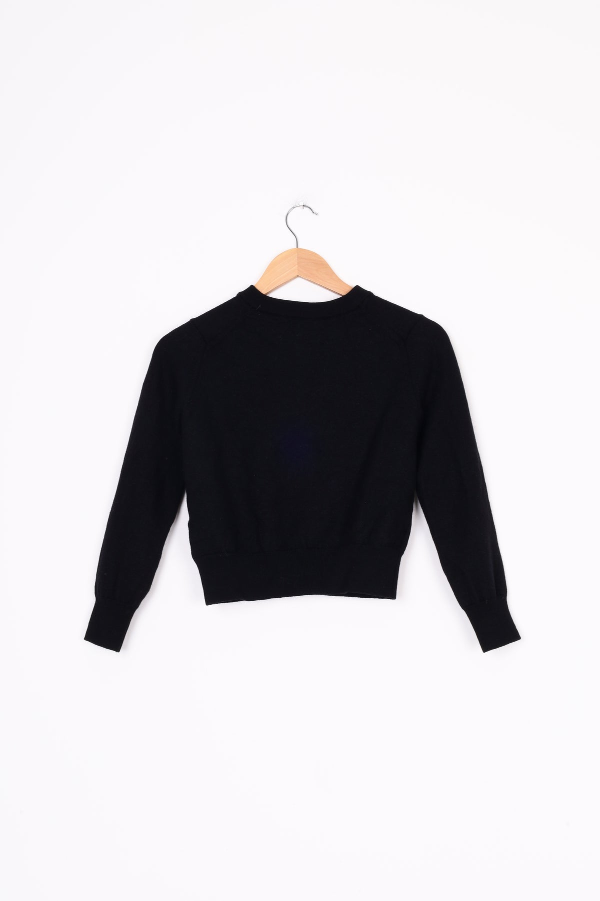 Maison Kitsune Womens Black Cardigan Size M