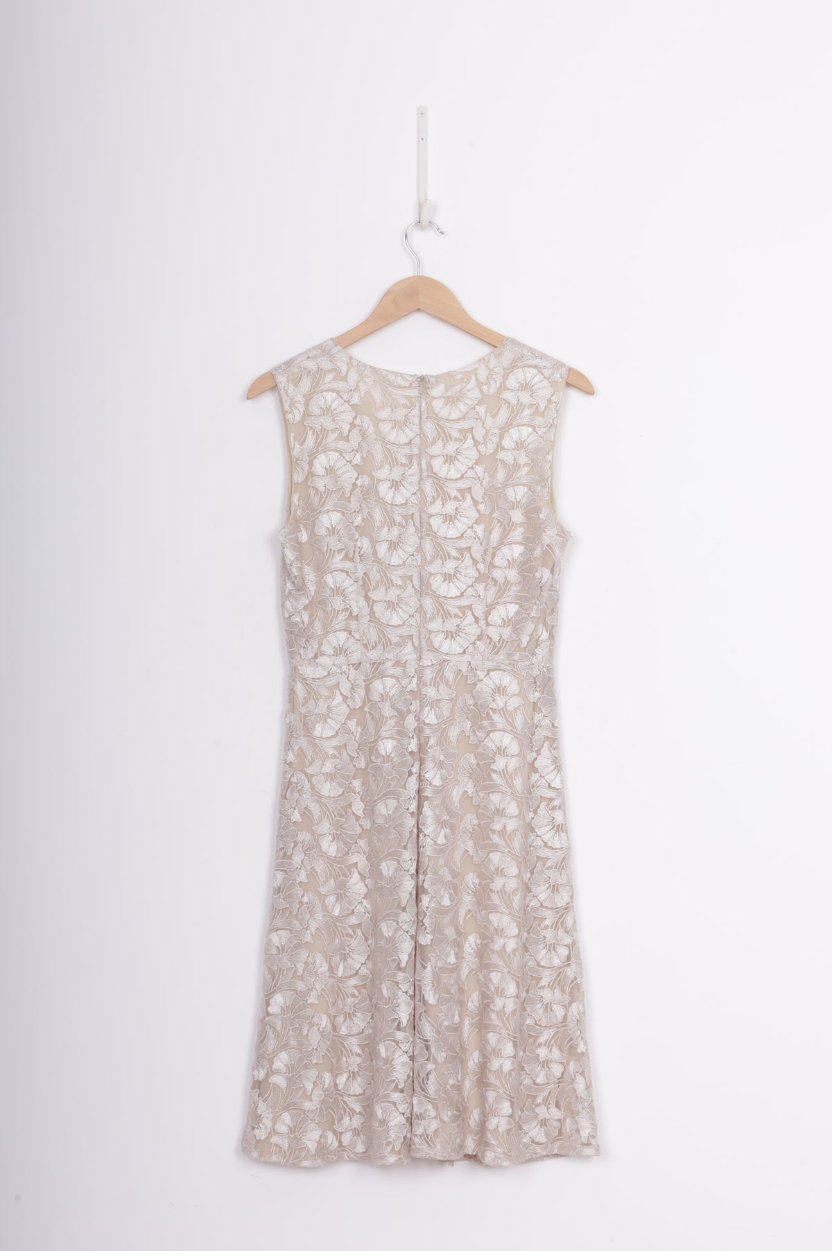 juliette hogan Womens Beige Dress Size 10