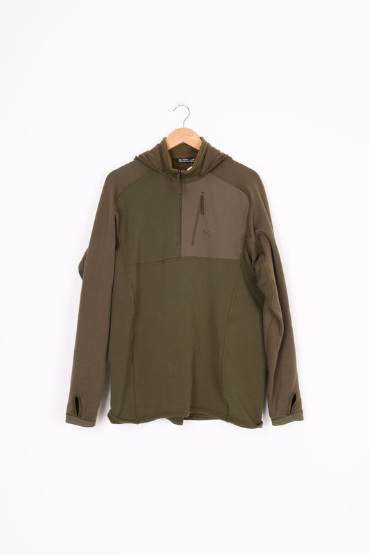 Arc'teryx Mens Green Sweatshirt Size L