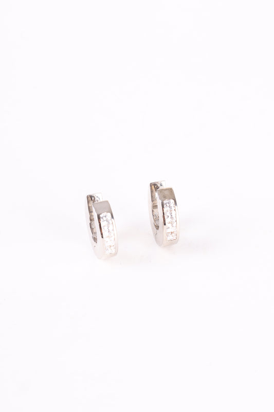 Hatton Labs Womens Silver Earrings Size O/S