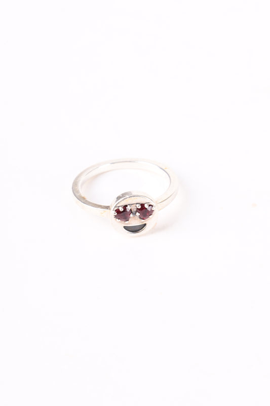 Stolen Girlfriends Womens Silver Ring Size 8