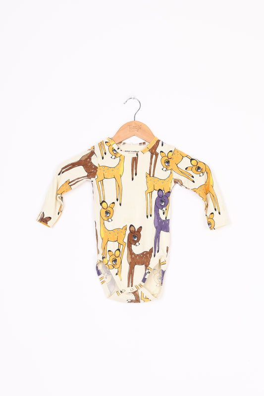 Mini Rodini Kids Yellow Jumpsuit Size 2 YO