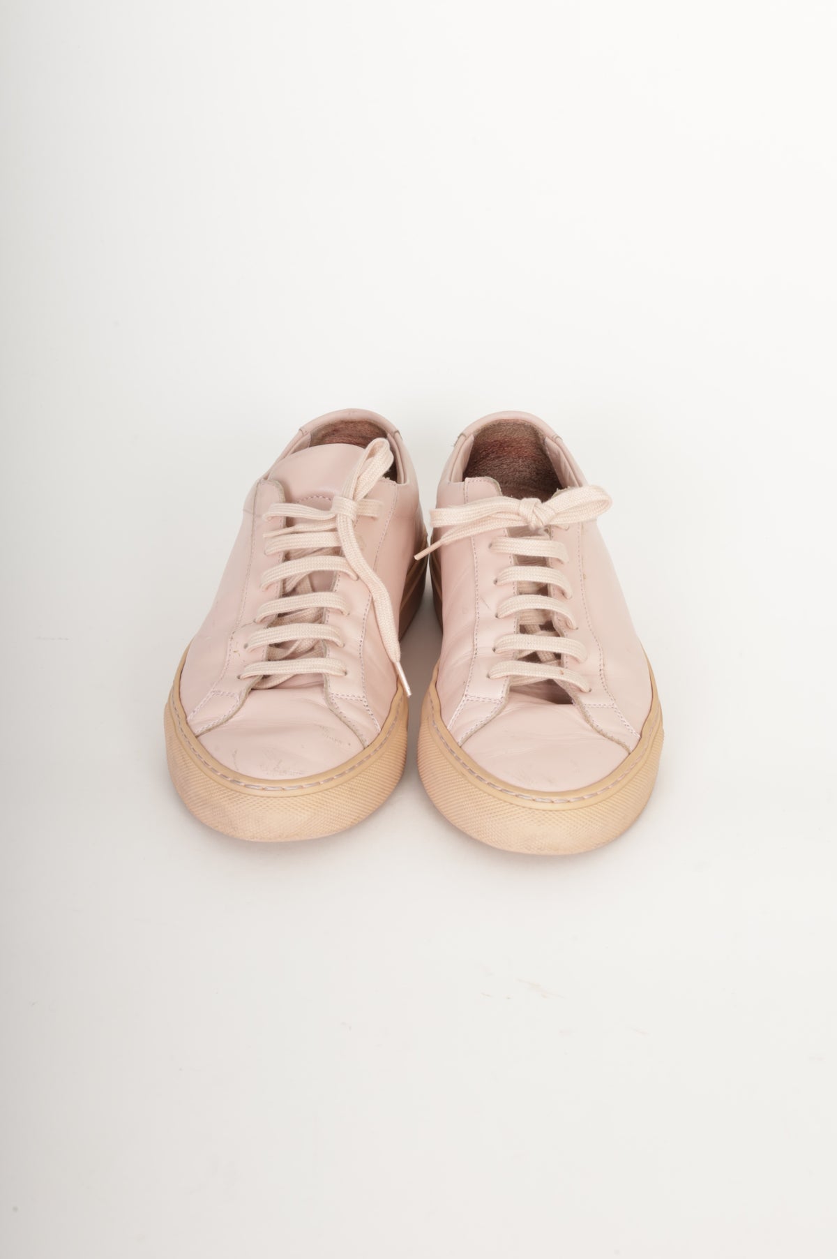 Woman by Common Projects Womens Pink Sneakers Size EU 39