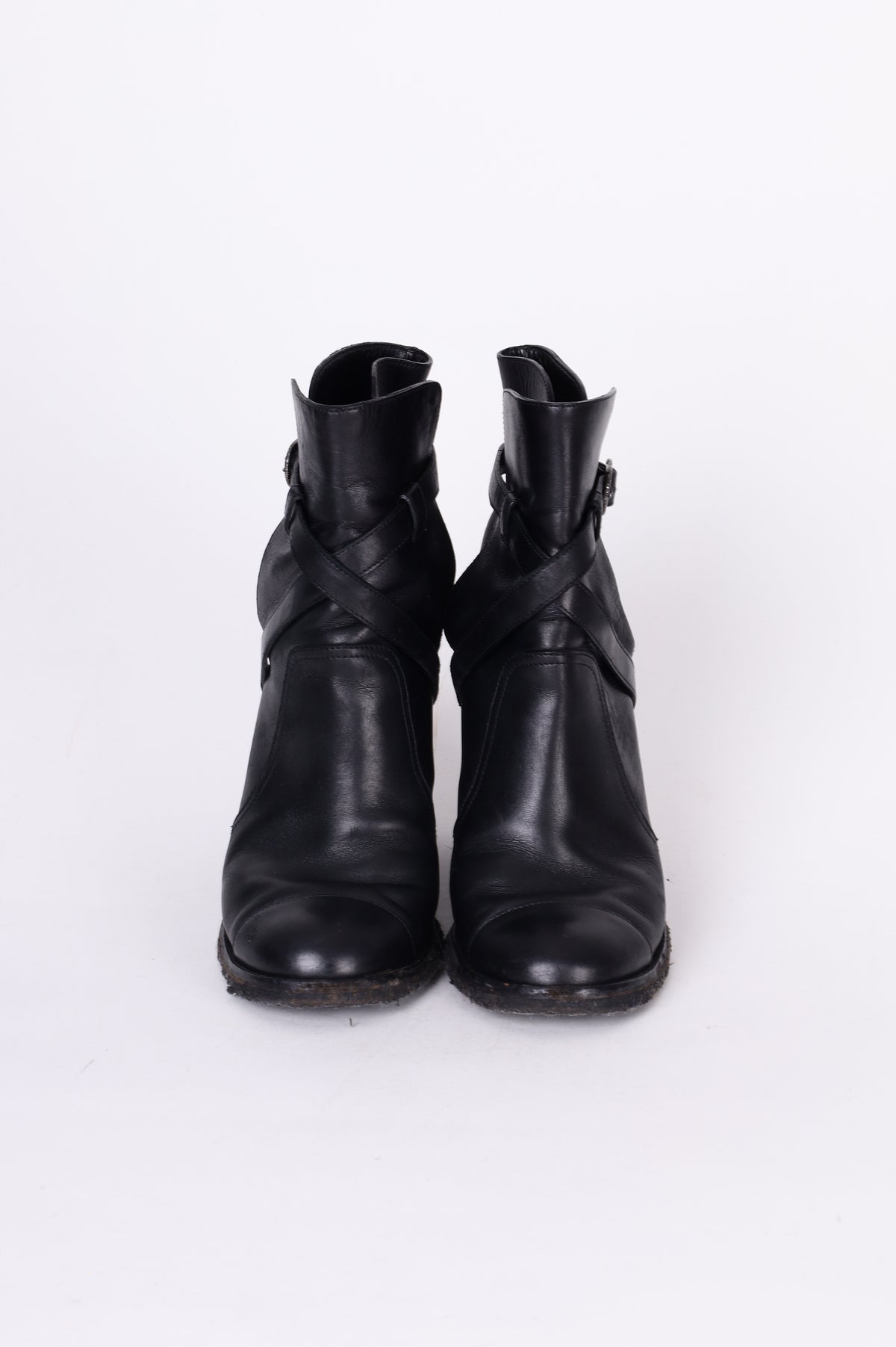 Chanel Womens Black Boots  Size N/S