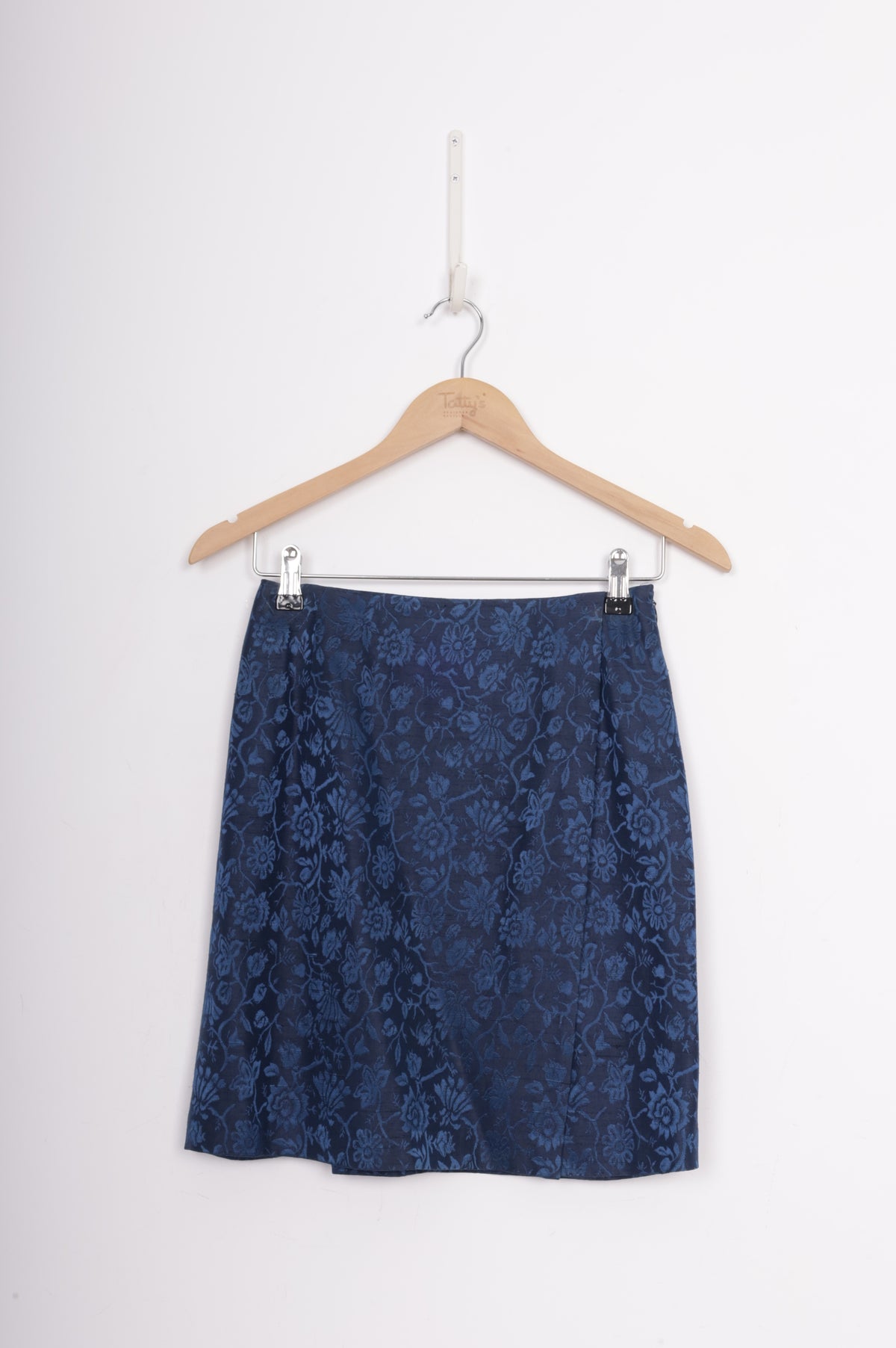 Bazar Christian Lacroix Womens Blue Skirt Size 38
