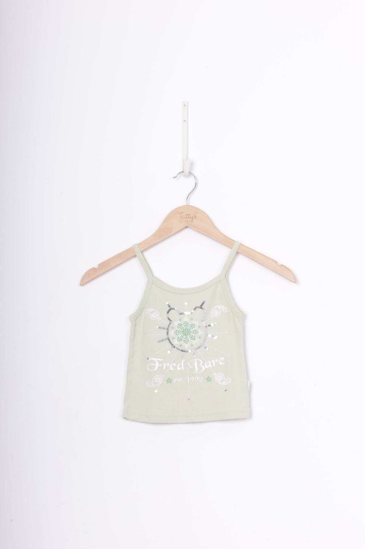 Fred Bare Kids Green Singlet Size 4 YO