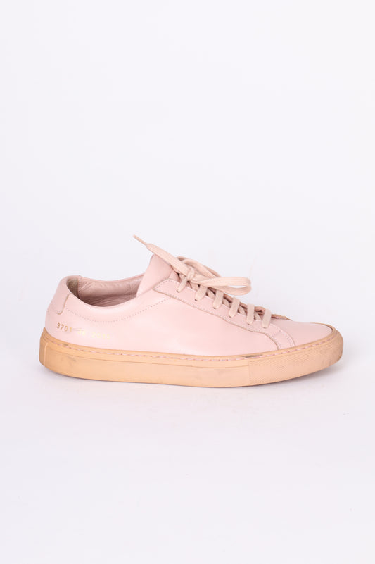 Woman by Common Projects Womens Pink Sneakers Size EU 36