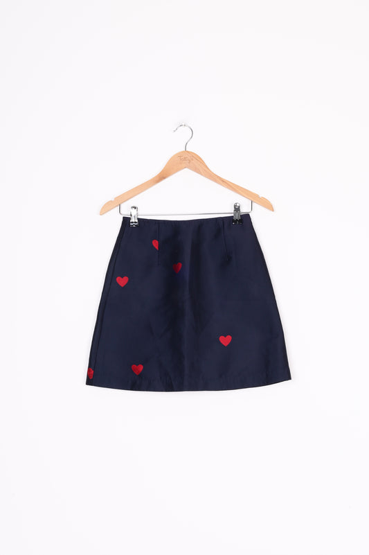 Twenty Seven Names Womens Blue Skirt Size 6