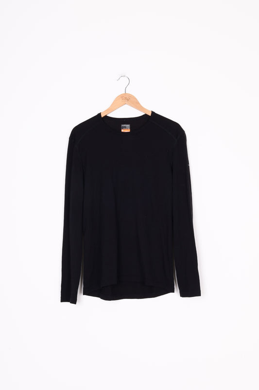 Icebreaker Mens Black Top Size M