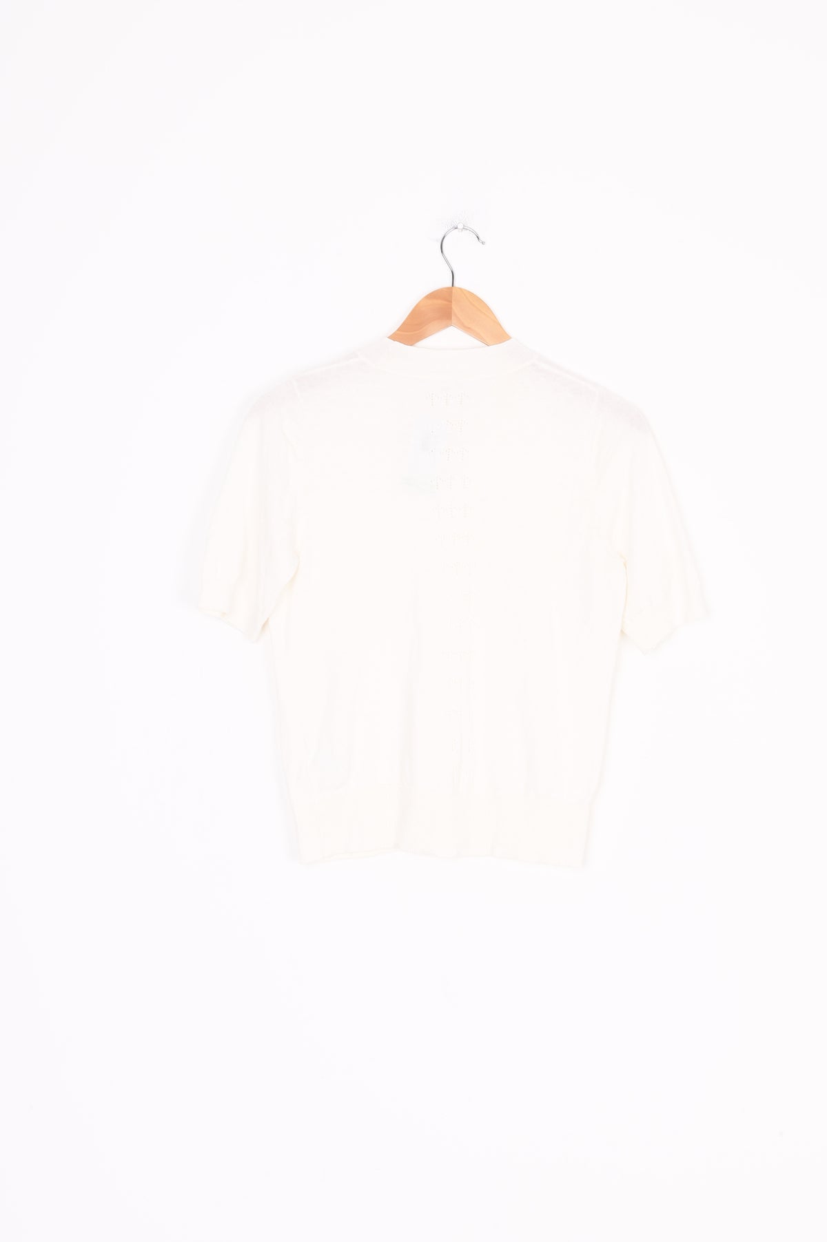 Morrison Womens White Top Size L