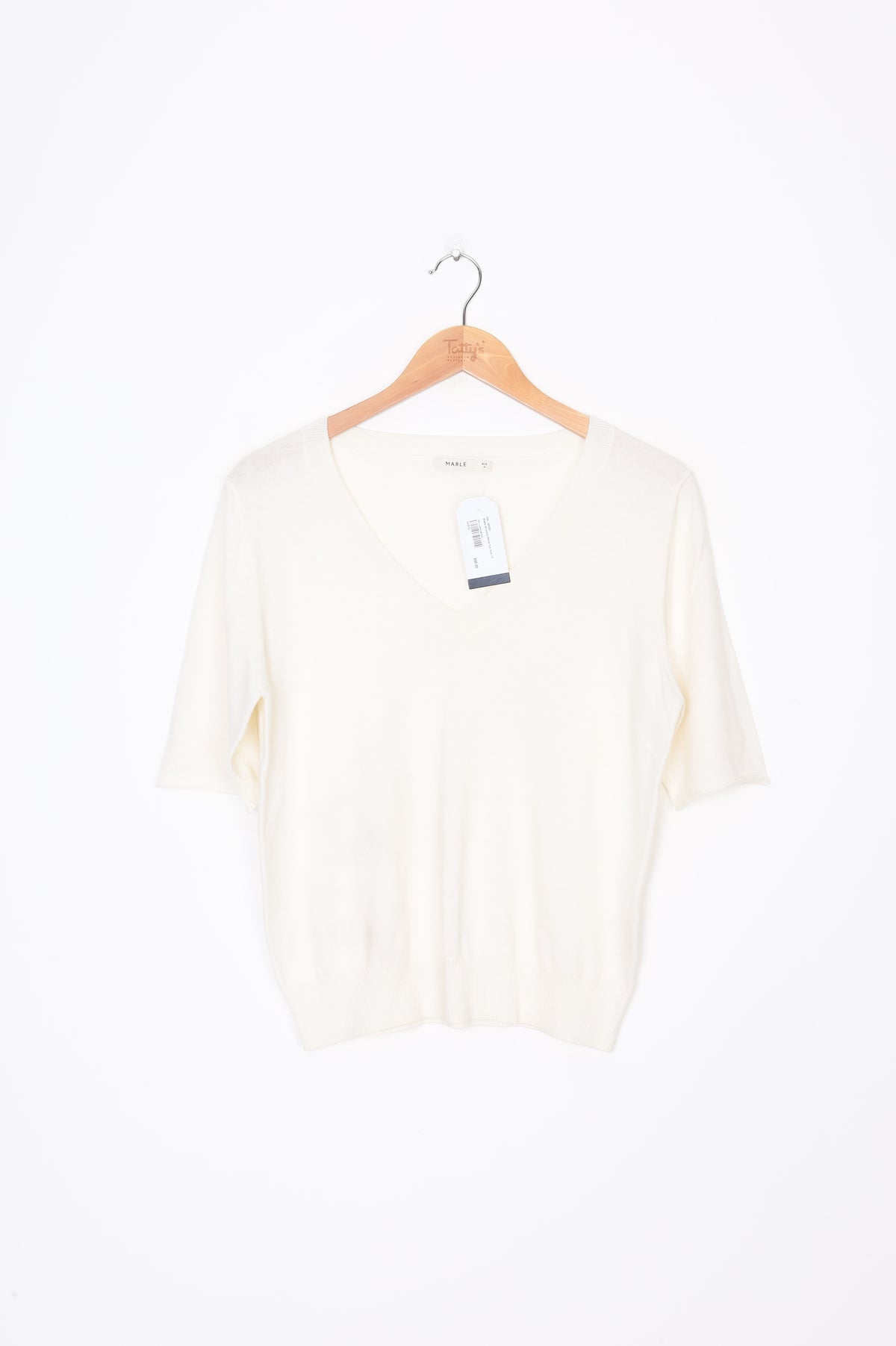 Marle Womens White Top Size 10