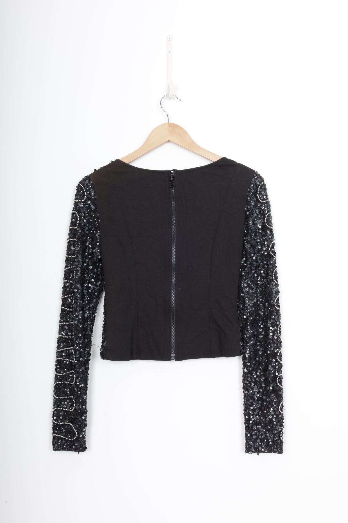 Aje Womens Black Top Size 8