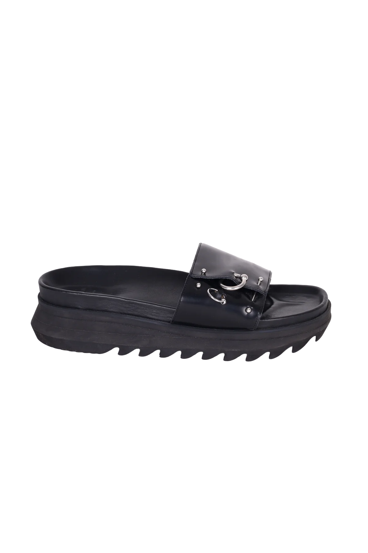 Sacai Mens Black Shoes Size EU 44