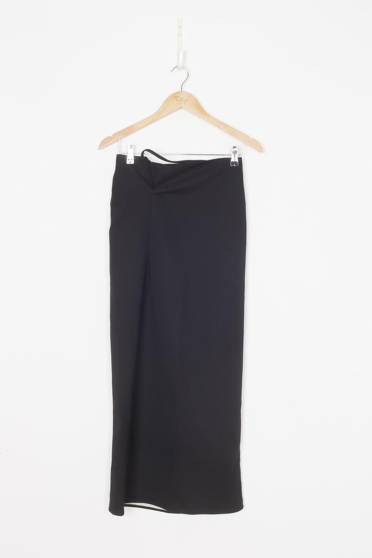 Paris Georgia Womens Black Skirt Size S