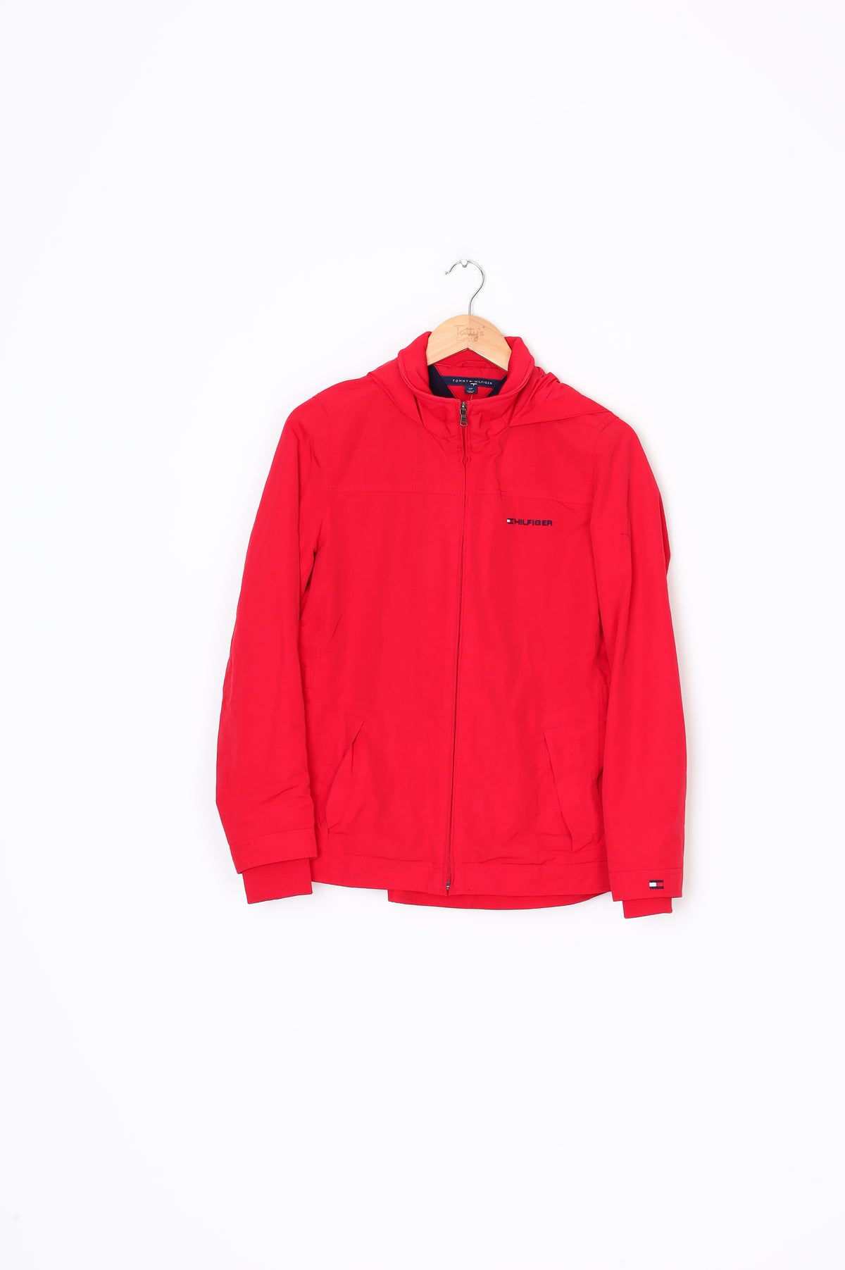Tommy Hilfiger Womens Red Jacket Size S