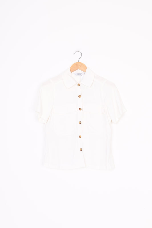 Los Angeles Atelier & Other Stories Womens White Top Size 36