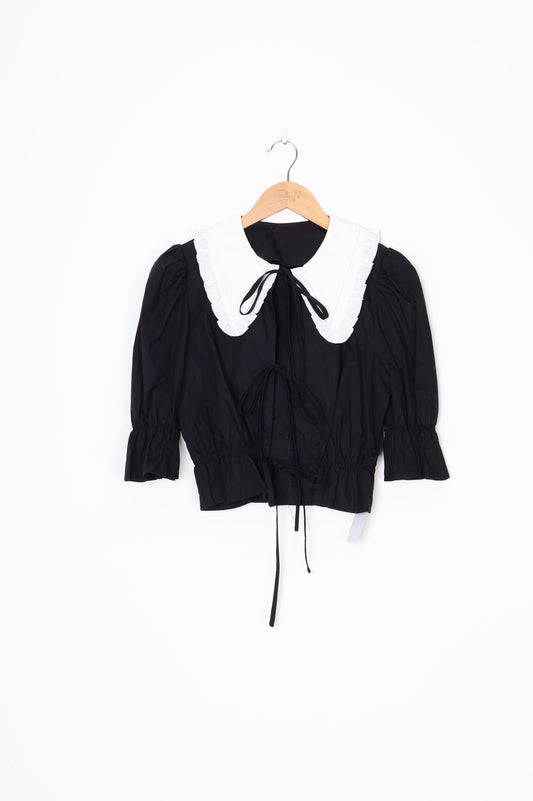 Fulfil for you Womens Black Top Size M