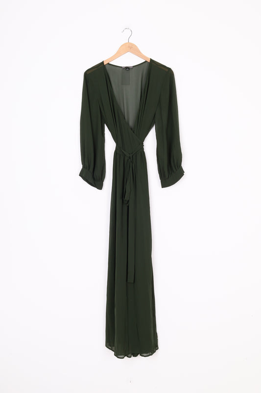 Ingrid Starnes Womens Green Dress Size L
