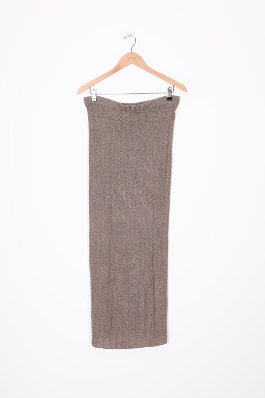 Michael Ridley Womens Khaki Skirt Size L