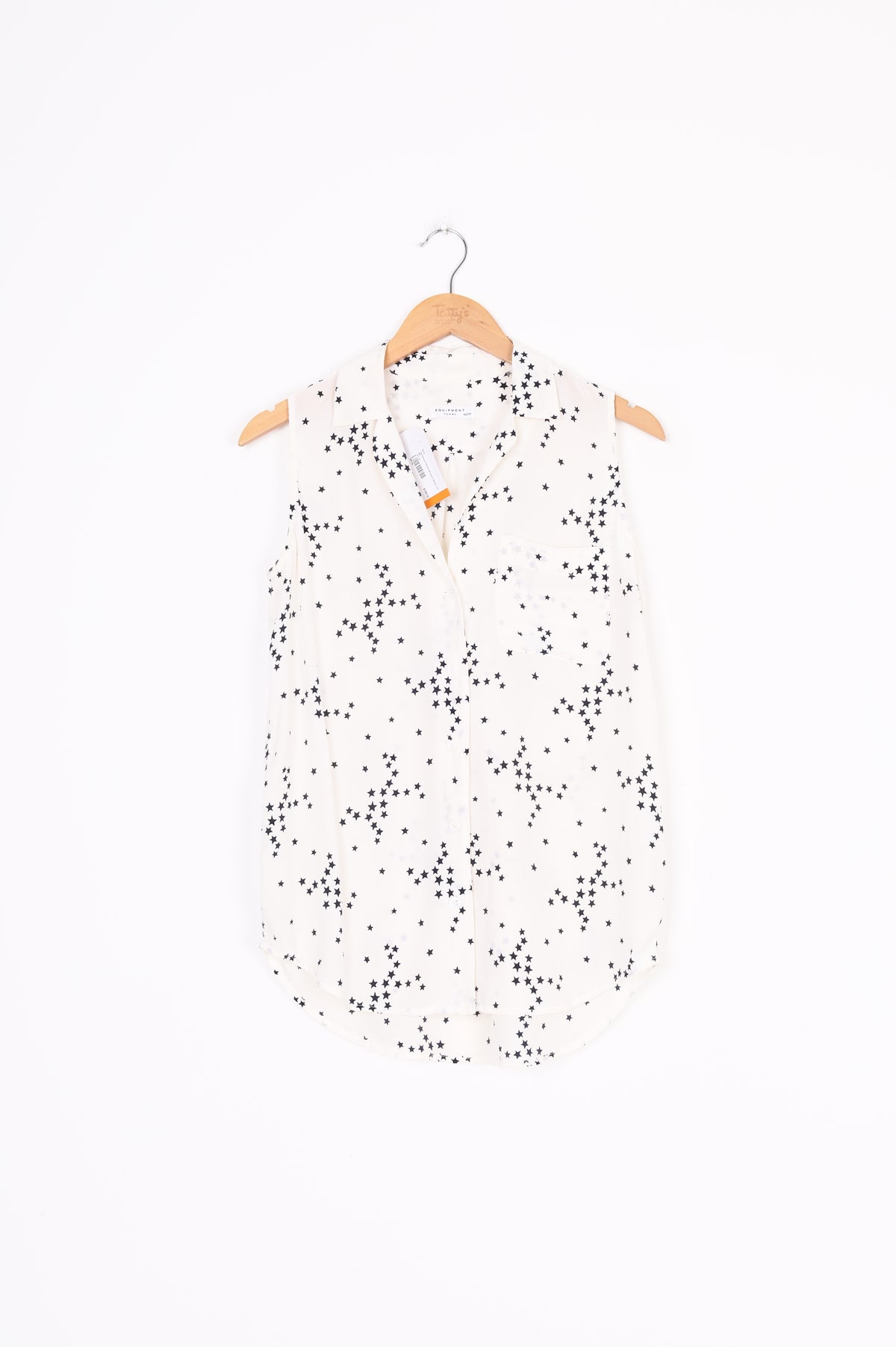 Equipment Femme Womens White Top Size XS