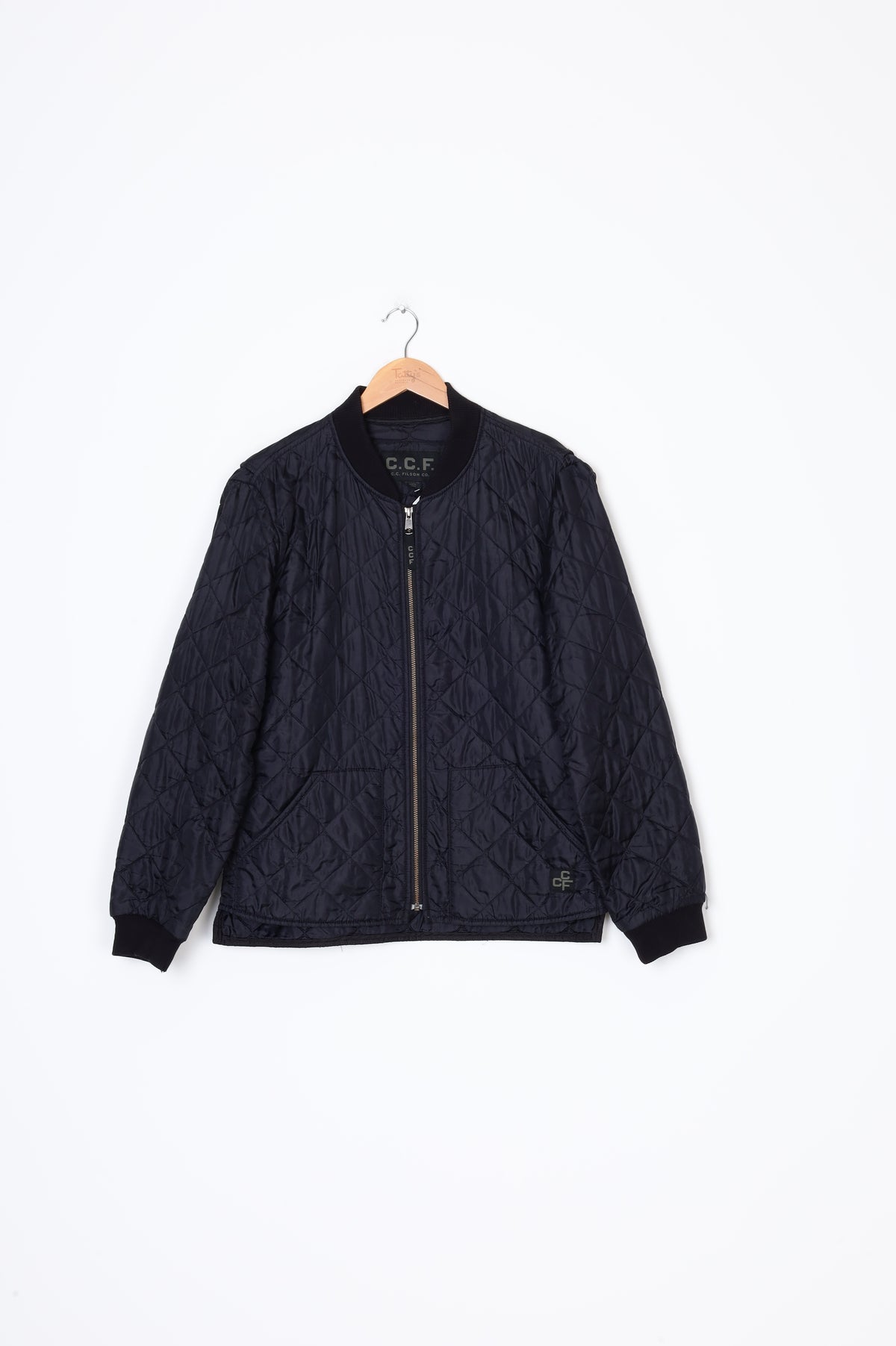 C.C.F Mens Black Jacket Size M