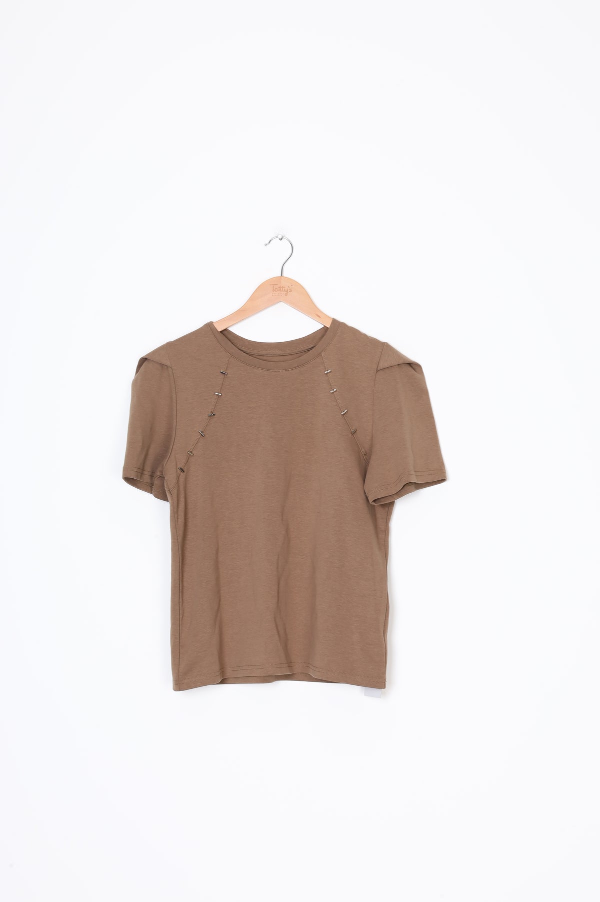 Y-Li Fang Womens Green T-shirt Size M