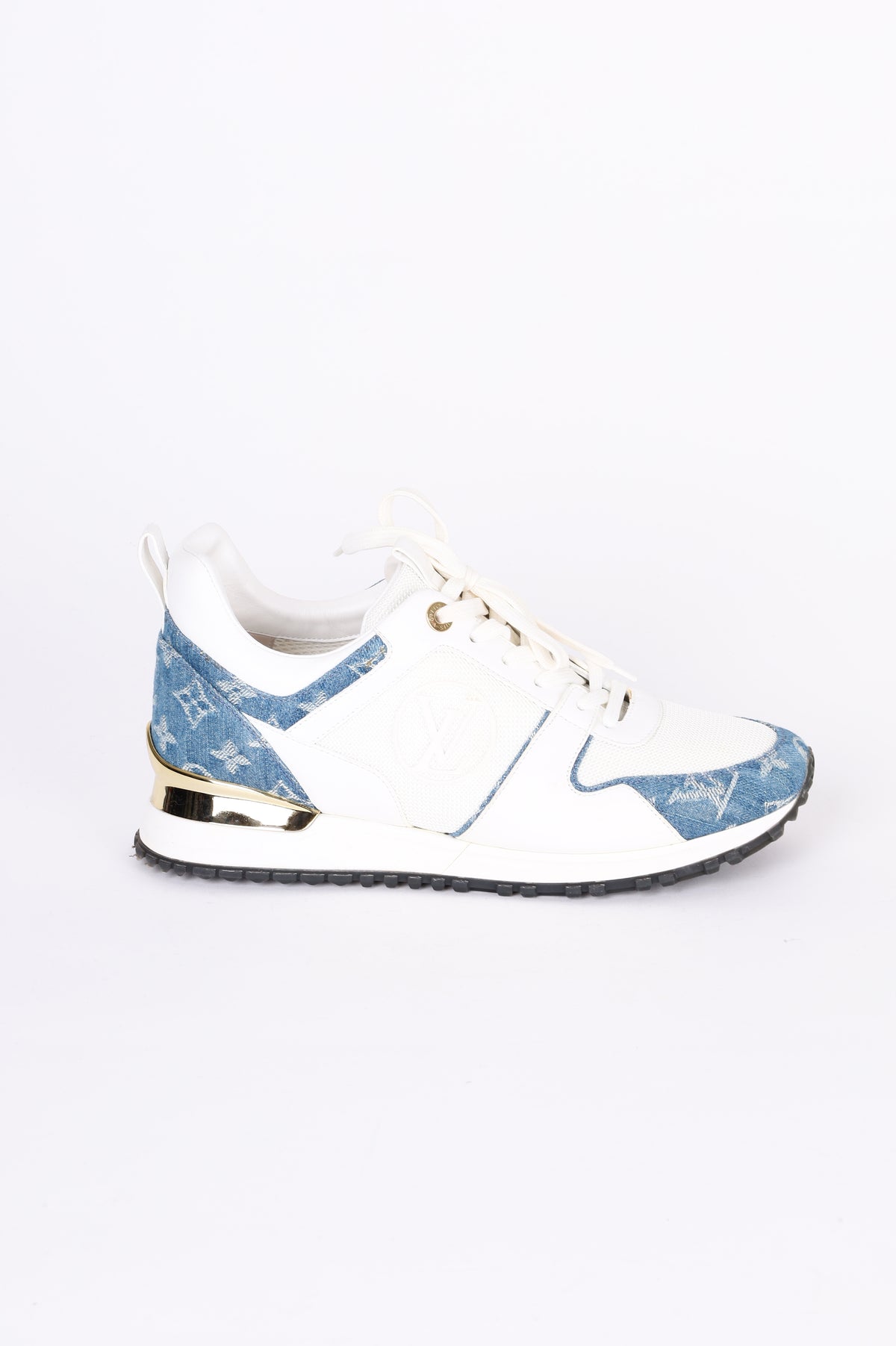 Louis Vuitton Womens White Sneakers Size EU 39.5