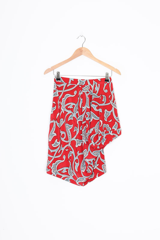 Cooper by Trelise Womens Red Skirt Size 8