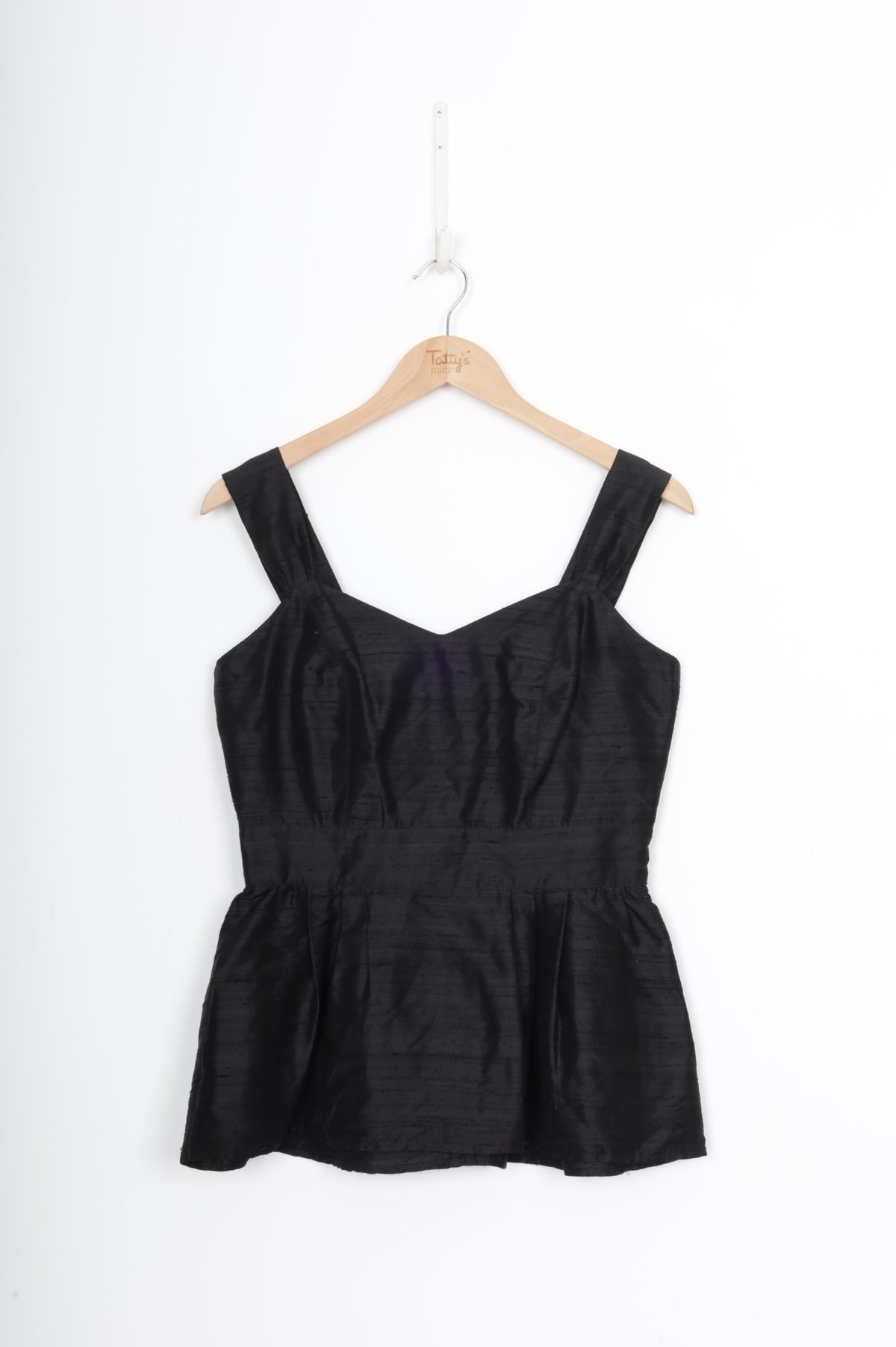 Juliette Hogan Womens Black Top Size 10